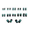 Manicure Starry Sky Meteor Nail Stickers - 24 Piece Set