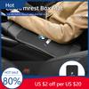 New Car Interior Armrest Box Cover Console Ice Silk Booster Storage Pad ForX3 X5 M5 M3 E46 E90 E60 F10 E39 F30 E36 G30