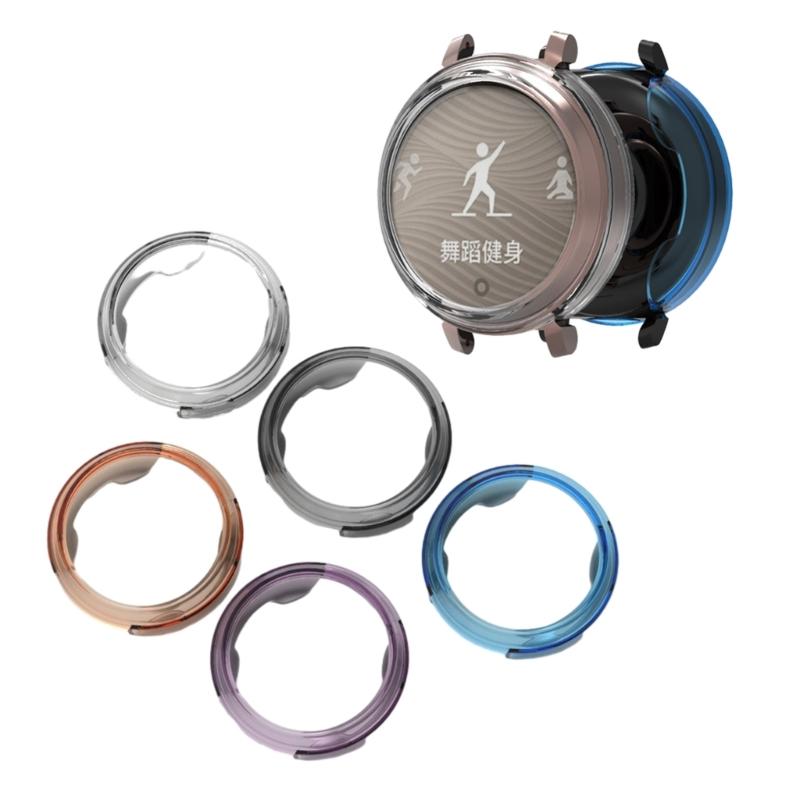 Smartwatch Cover TPU Case for 2 Half Coverage Housing Watch Case Frame Shell