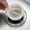 1pcs Drain Basket with Handle Kitchen Sink Strainer Food Slag Strainer Drain Trap Convenient Creative  Kitchen Supplies