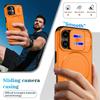 For iPhone 17 Case Kickstand Camera Slider PC + TPU Phone Cover Compatible with MagSafe