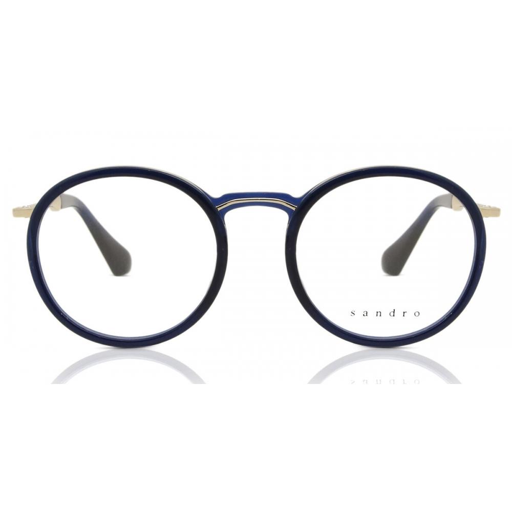 

Sandro Sd2012 004 Unisex Eyeglasses Transparent Navy Blue/48-00-00