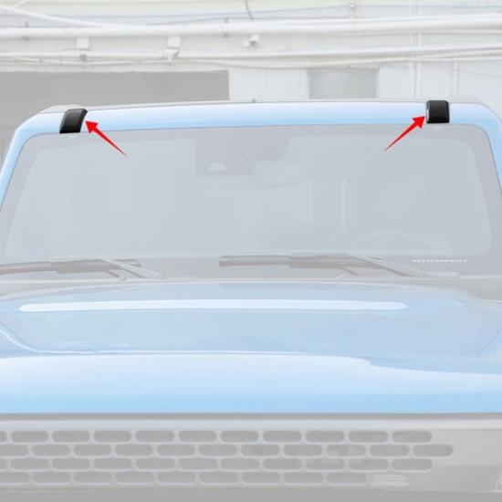 Dla Ford Bronco + Osłona Śruby Górnego Dachu Przodu Samochodu Nakładka Ozdobna