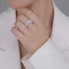 Zircon Micro-Inlaid Pearl Open Ring - Elegant Retro Fashion Jewelry for Women