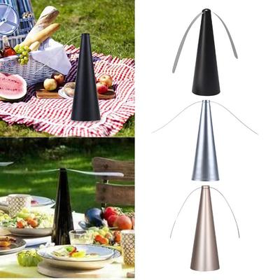 Automatischer Fliegenfänger Blatt Fliegenabwehrventilator Sommer Outdoor Camping Multifunktionaler Ventilator Mückenabwehr zur Insektenabwehr