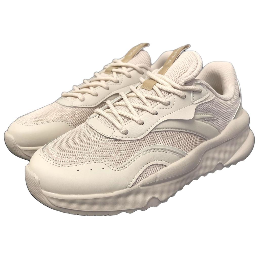 Anta Unruly Series Cushioning, Wear Resistant Low Top Casual Shoes Women's Beige 922428823-4