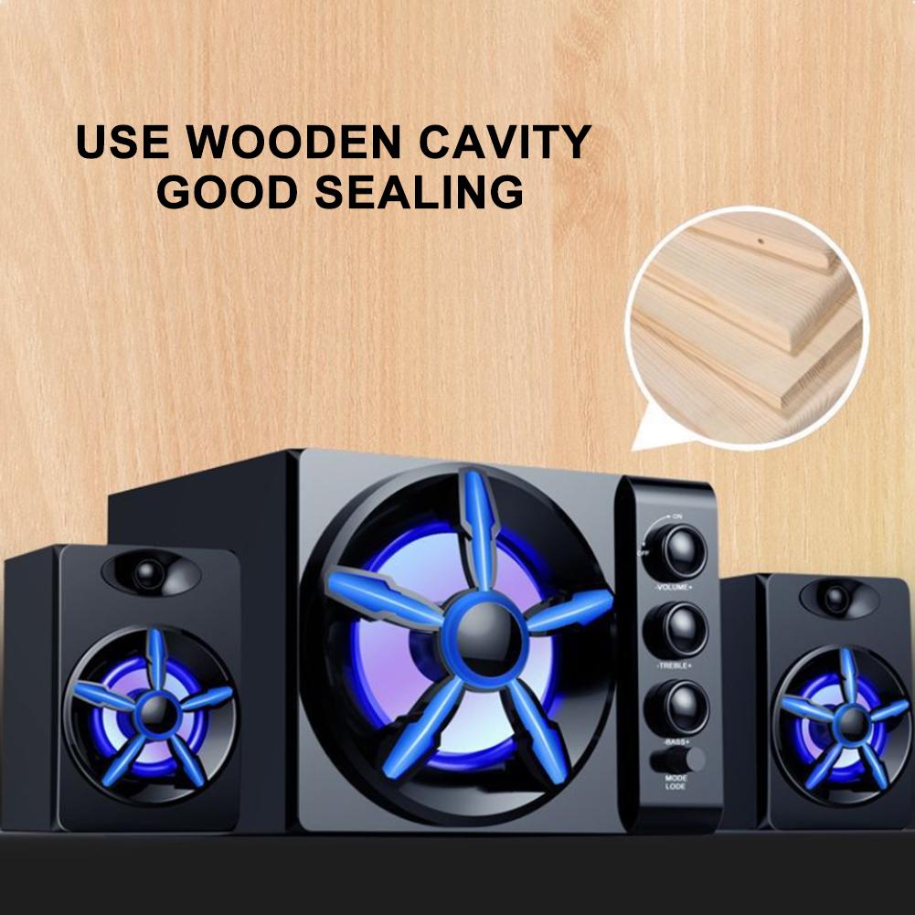 Desktop Notebook 2.1 Subwoofer Computer Accessory SADA D 215 for Mobile Phones   Tablets