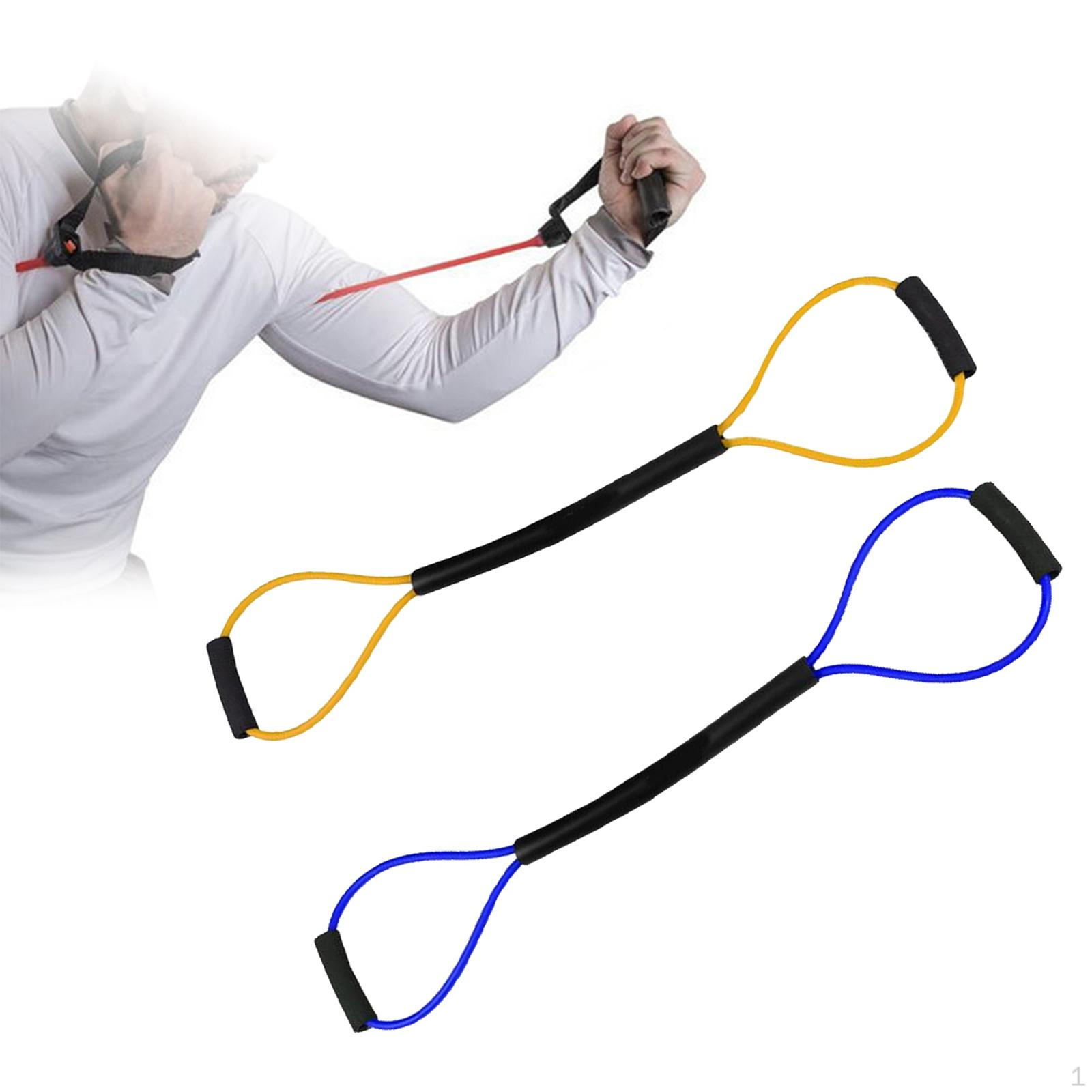 

2 Pieces Resistance Bands Tension Rope for Speed Shadow Boxing Training Arm