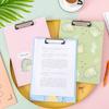 Supplies Paperboard Clip Student Stationery A4 Paperboard Clipboard Document Board Clip File Folder