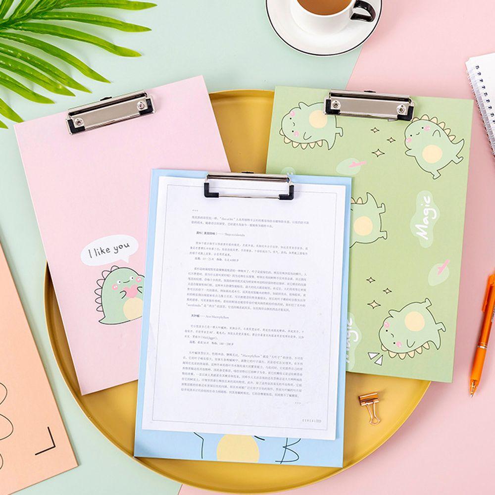 Supplies Paperboard Clip Student Stationery A4 Paperboard Clipboard Document Board Clip File Folder