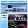 5.0 Wireless Adapter 2 In 1 For Car/Play Android Auto Multimedia Video Play