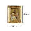 Elegant Resin Picture Frame for Tabletop or Wall Display - Showcase Your Memories in Style