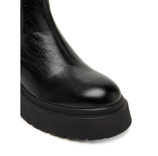 Ботинки челси Tommy Jeans Tjw Chunky Shiny EN0EN02888 Black