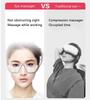 Multifunctional Eye Care Device: Handheld Beauty Massager with Red Light and Essence Application for Home Use.