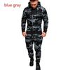 Men's Sports Suit Men Long Sleeve Hoodies Trousers Streetwear Sweatshirt Pants Tracksuit Jogging Suits