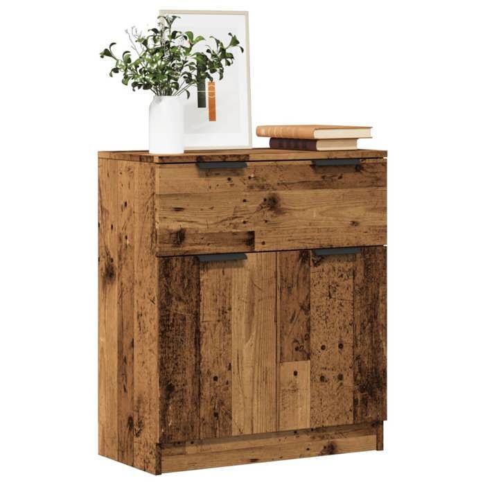 VidaXL Buffet vieux bois 60x30x70 cm bois d'ingénierie 856838