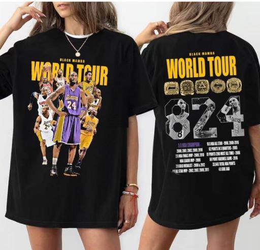 Black Mamba World Tour 8.24.24 Graphic Unisex T-shirt Unisex T-Shirt L