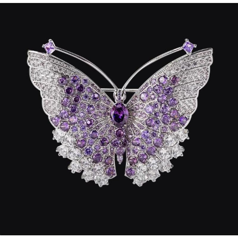 New Alloy Brooch High-end Niche Women's Peony High-end Pin Coat Suit High-end Versatile Brooch