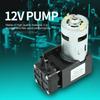 Oumefar DC 12v Mini Suction Gear Pump Low Noise Oilless Pump Oil- Diaphragm Pump Small Vacuum Pump for Laboratory Equipment Air Compressor 8 * 7 *