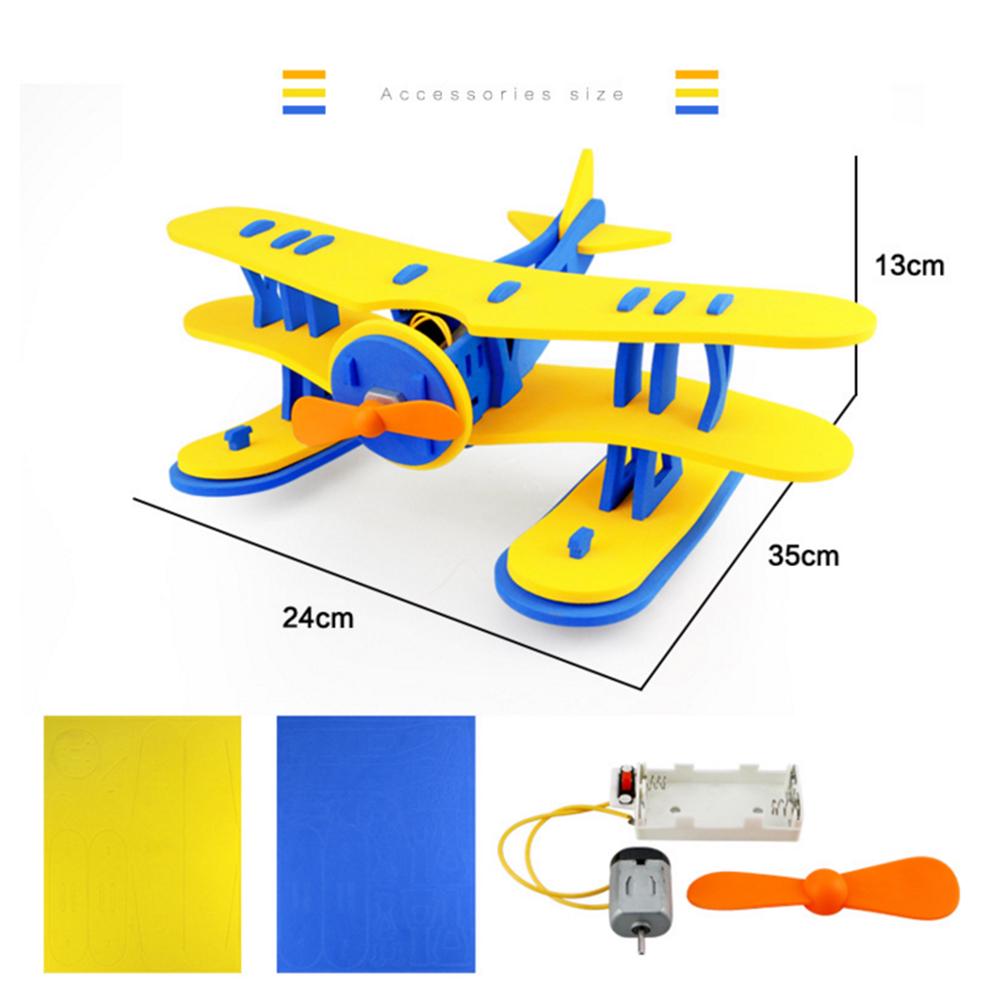 3D Puzzle Airplane Flying Glider Water Toys Model Gift For Kids Educational