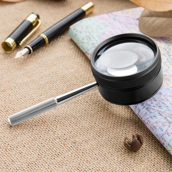 35x50mm 35X Portable Optical Magnifying Glass High Clarity Handheld Loupe Magnifier for Jewelry Identification