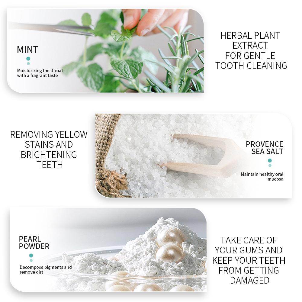 Probiotic Whitening Tooth Powder, Clean Tooth Removes Tartar Yellow Stains 50g