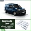Chrome Door Handle Covers Trim for Renault Kangoo II MK2 2007- 2008 2009 2010 2011 2012 Car Accessories Stickers ABS Styling