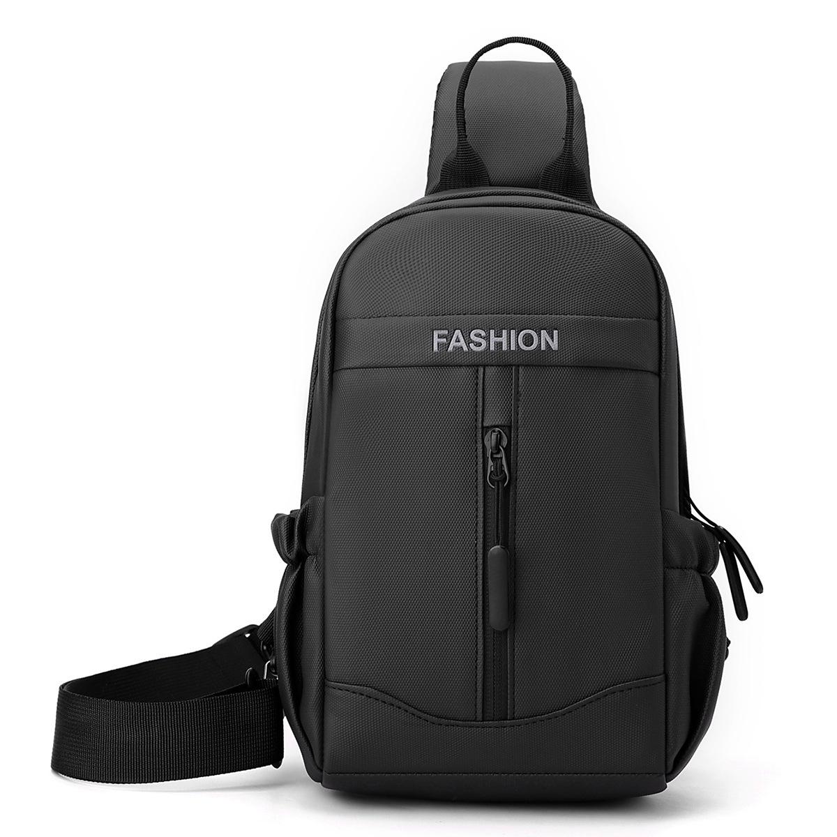 Трендовая мужская многофункциональная водоотталкивающая сумка кроссбоди на грудь и рюкзак