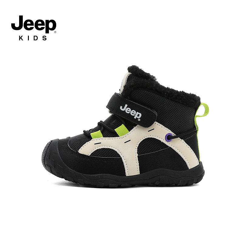 

2025 Winter Jeep Baby Boys Soft Sole Snow Boots: Warm Cotton Shoes with Velvet for Northeast Cold 27