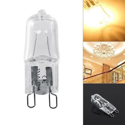 Yeni 5 ADET Süper Parlak G9 Halojen Ampul 40w Halojen G9 110V/220V 2800K Sıcak Beyaz İç Mekan Şeffaf Halojen