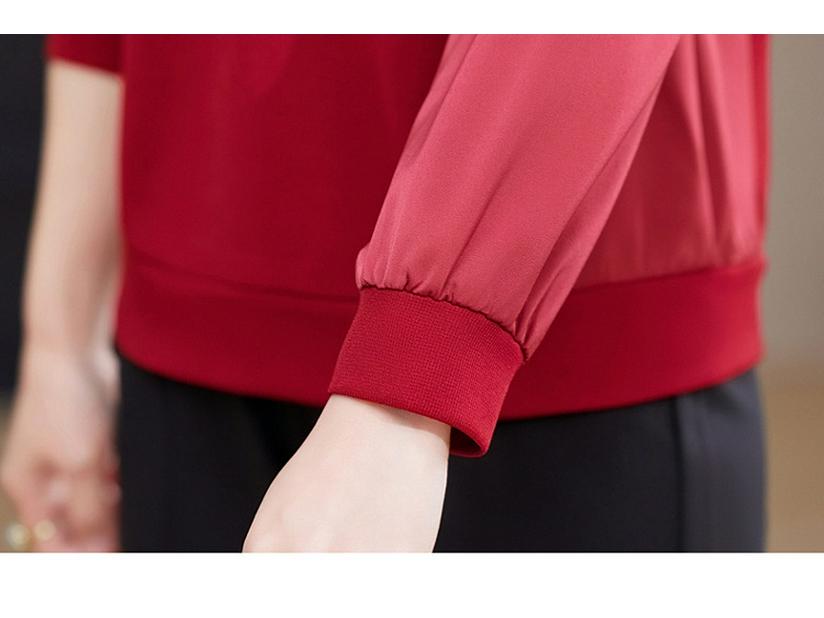 2025 Spring Thin Knit Cardigan for Middle-Aged Women - Long-Sleeved Temperament Top