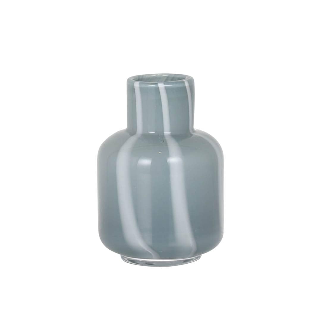 Dulton Flower Height Diameter LINEA VASE GRAY BLUE Vase, Gray/Blue, 155mm, 110mm, M-0766GY серый