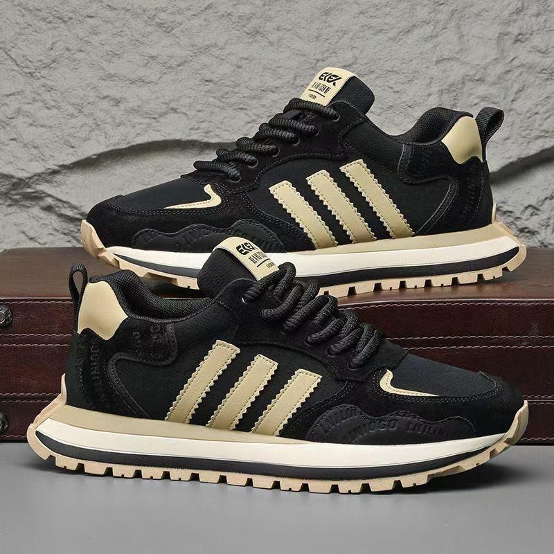 

Men s shoes spring and autumn new youth sports leisure thick sole heightening non-slip dad tide shoes 44