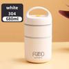 1pc One Stainless Steel Cylindrical Lunch Box Hand-wash Portable Soup Cup for Office Workers and Student No Electricity Required