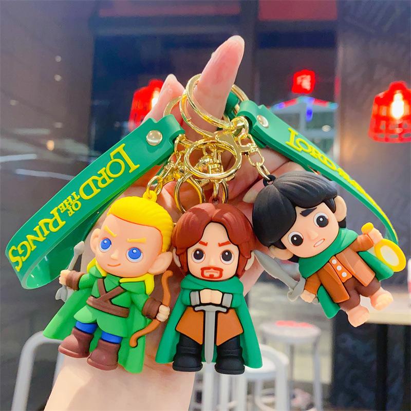 Keychain Cute Elf Prince Keychain Lord of The Rings Men's and Women's Bags Pendant