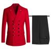 Men's Suit Suit TWO-piece Korean Version Slim Suit Men's Business Professional Dress Best Man Groom Wedding Dress