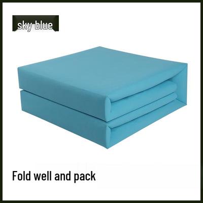 Mling Tofu Block Shaped Tri-fold Quilt