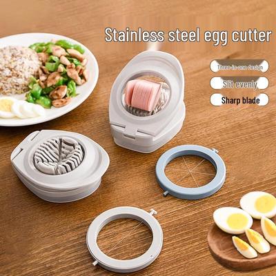 Stainless Steel 3-in-1 Egg Slicer