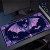 Großes Mauspads Schreibtischunterlage Glatte Stoffoberfläche Rutschfeste Gummibasis Erweitert Gaming PC Laptop Tastatur