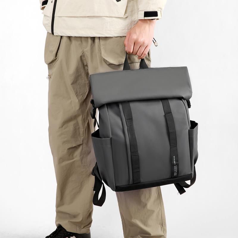 Computer Backpack Men's Business Backpack Large Capacity Water-repellent College Student Schoolbag