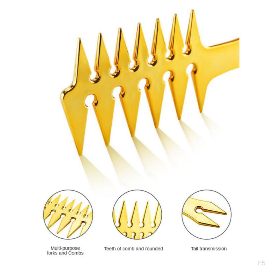 for Men Wide Hairpins Combs Hair Styling Hairdressing