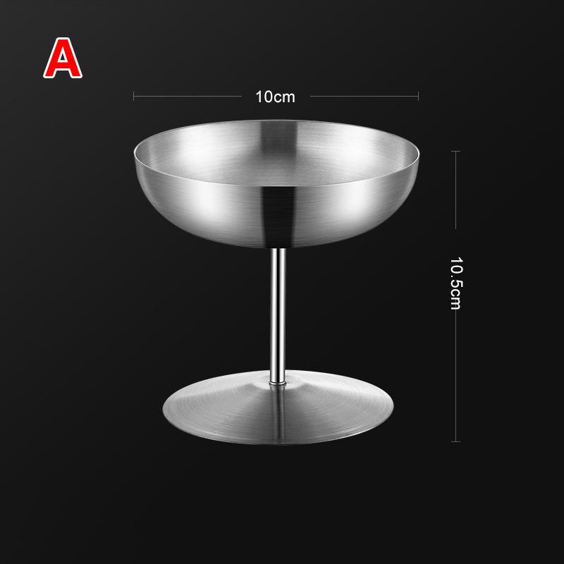 

Стаканчик для мороженого из нержавеющей стали, миска для десерта, щербета, столовая посуда, стакан для салата, домашние бары, летние вечеринки, кухонные принадлежности