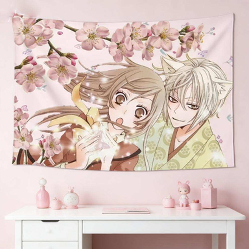 Kamisama Kiss Comics Tapestry Wall Decor Hanging Room Background Party Cloth Anime Decorations for Bedroom Living Room