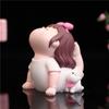 Yoga Girl Figurine Cartoon Lovely Cute Fashionable Decoration Yoga Pose Girl Ornament for Car Type