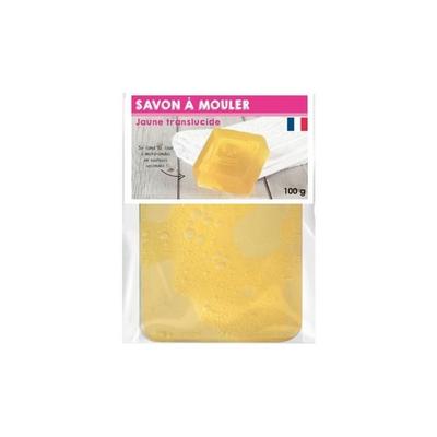 100 G Translucent Yellow Soap Bar