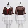Zero Red Butterfly Cosplay Costume Tiancang Zero Role Play Outfit for Anime Convention Halloween Party Black