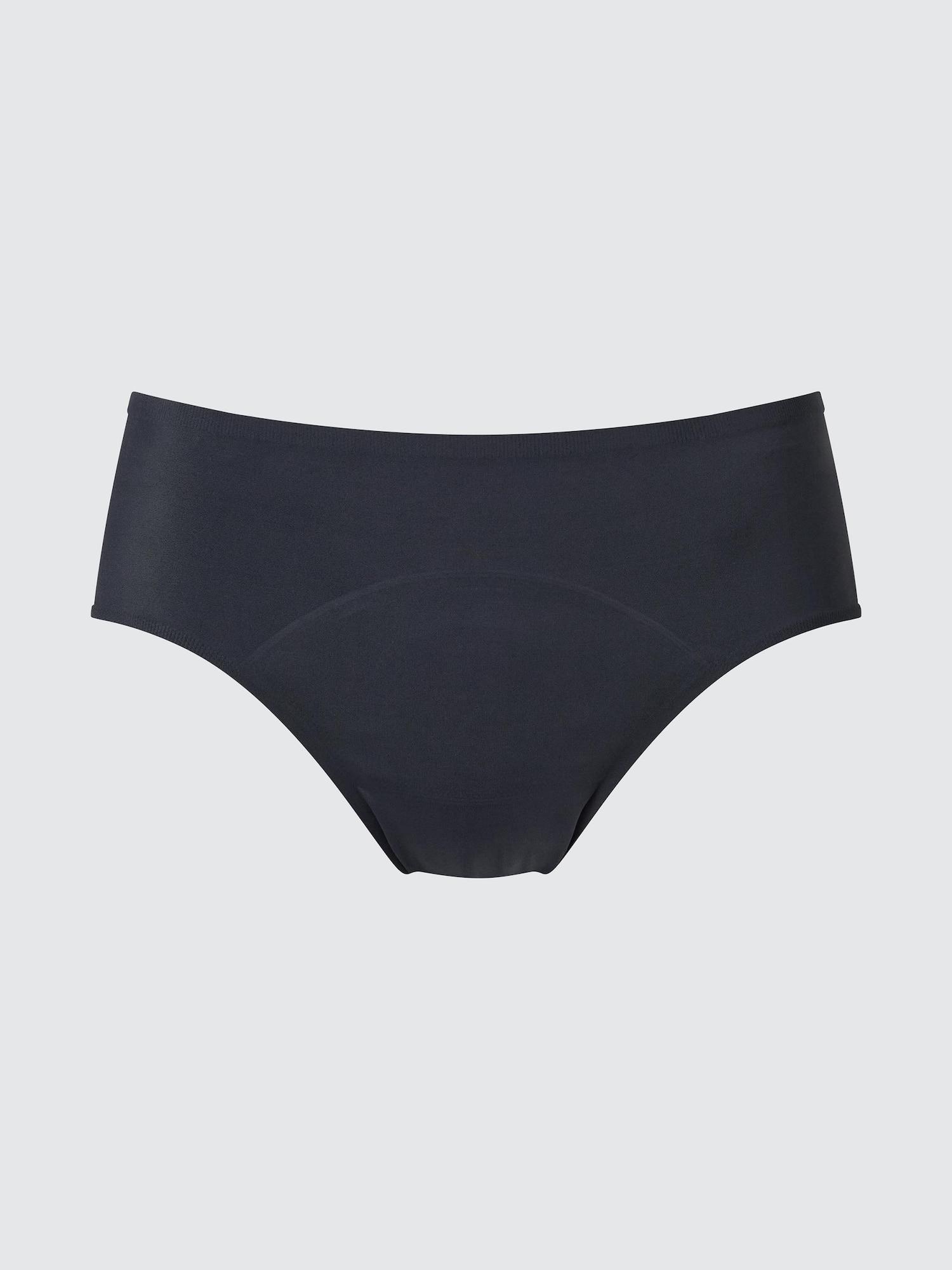 

Uniqlo Япония Air Rhythm Влагопоглощающие гигиенические шорты Средняя посадка 09 BLACK/XS