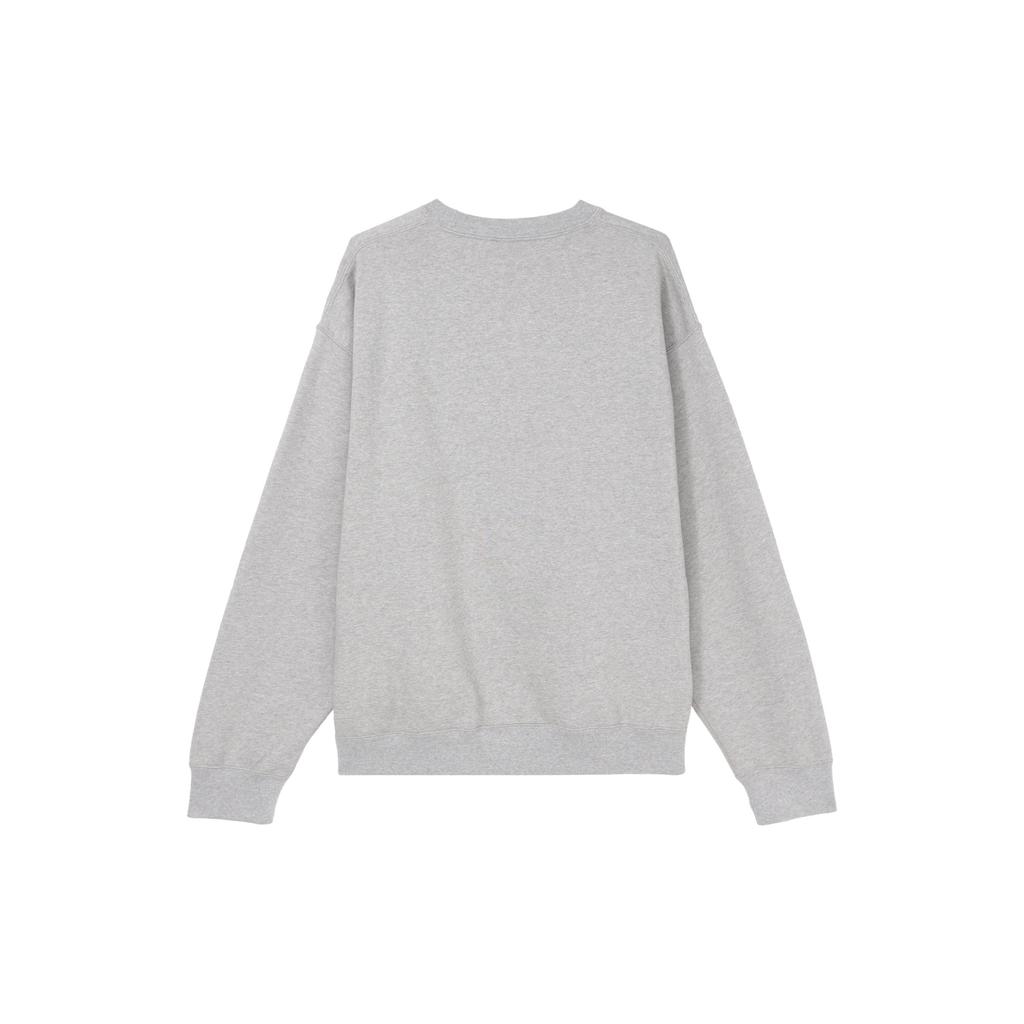 Nike Solid Color Logo Crew Neck Sweatshirt Men Tops Gray DX1362-063
