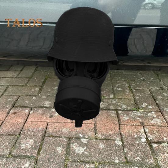 Osłona haka holowniczego samochodu Gas Face Guard Universal Auto SUV Truck Tow Hook Trailer Coupling Cover Protector Car Outdoor Accessory