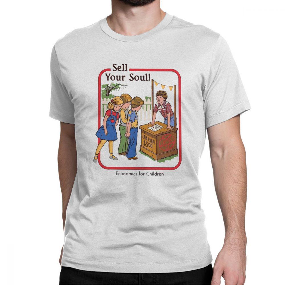 T Shirt Men Tees Satan Tops 